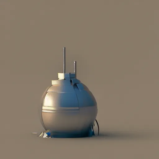 Image similar to mechanical miki 3 d render in octane