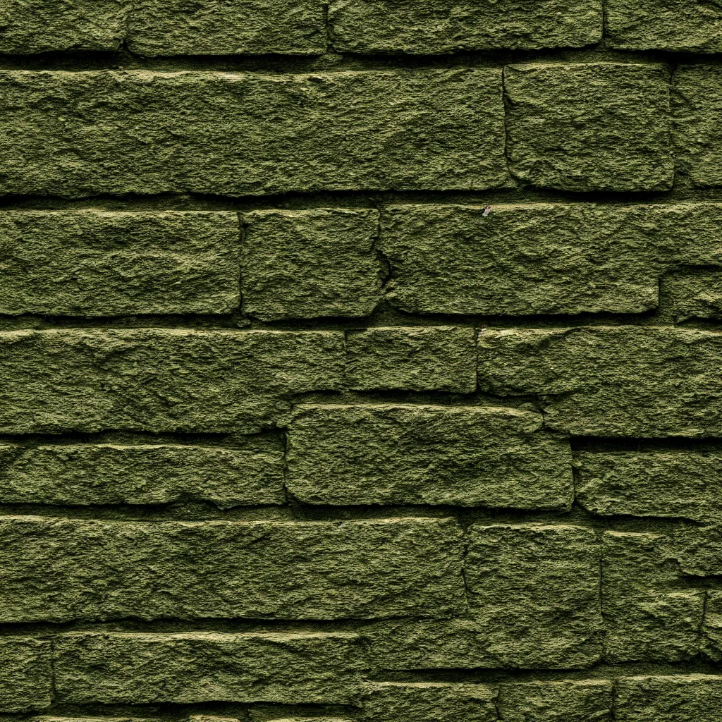 Prompt: green brick texture, 4k