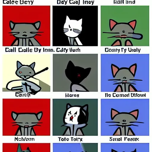 Prompt: cats in the style of call of duty