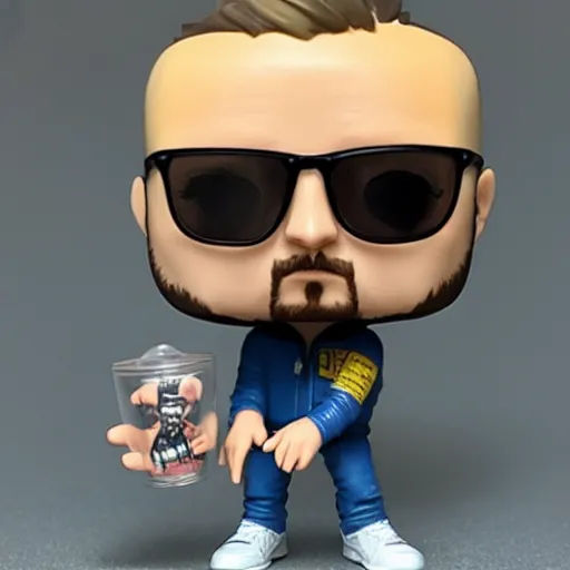 Image similar to jesse pinkman as a funko pop