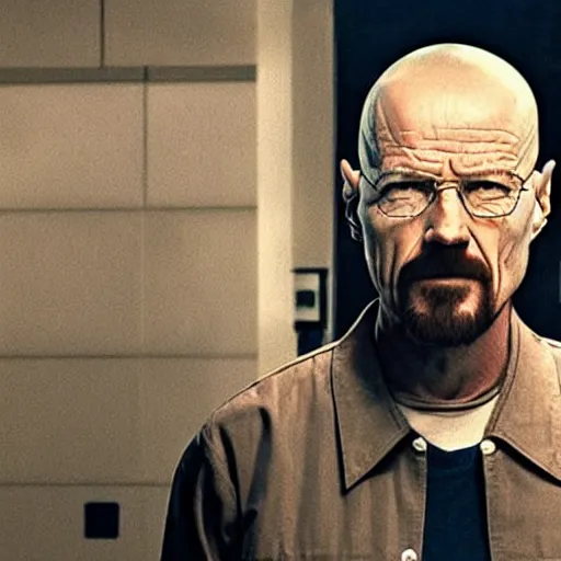 Image similar to walter white in the avengers