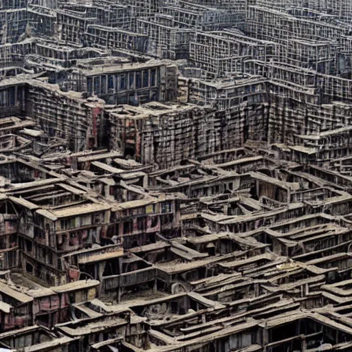 Image similar to kowloon walled city