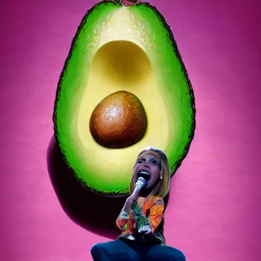 Image similar to nickocado avocado singing on americas got talent