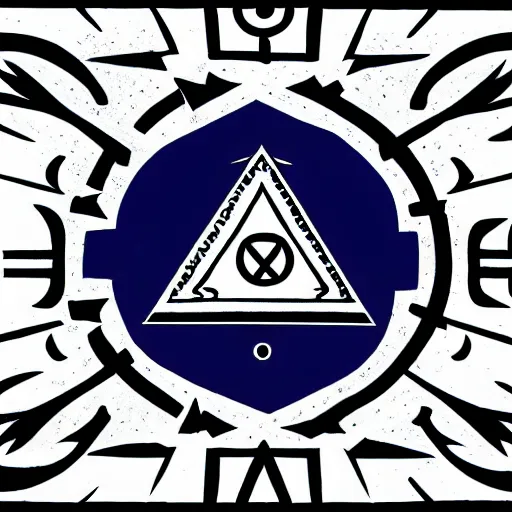 Image similar to the Universe according to the Illuminati, Freemasons, cult, art, high quality, 4k
