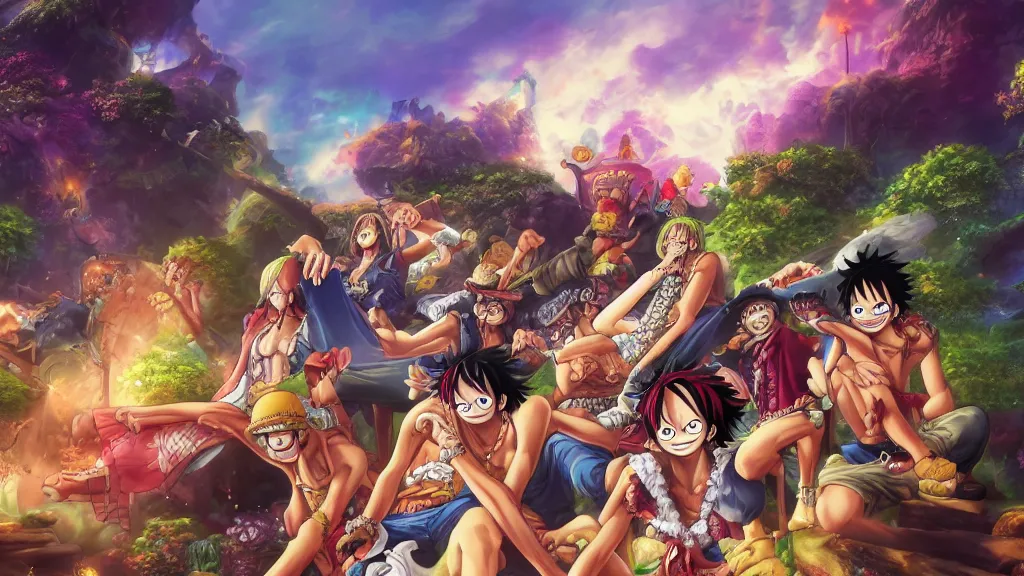 ArtStation - One Piece Desktop Wallpaper