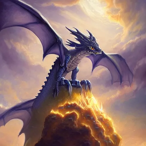 Prompt: giant dragon flying in the sky,giant dragon flying in the sky,giant dragon flying in the sky,giant dragon flying in the sky,epic fantasy style art, galaxy theme, by Greg Rutkowski, hearthstone style art, 00% artistic