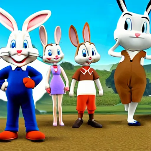 Image similar to Bugs Bunny as Mii Character