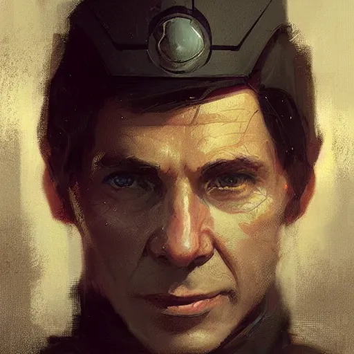 Image similar to portrait of a man by greg rutkowski, british features, straight jaw, short black hair, star wars expanded universe, he is about 6 0 years old, wearing uniform of the galactic alliance navy, highly detailed portrait, digital painting, artstation, concept art, smooth, sharp foccus ilustration, artstation hq