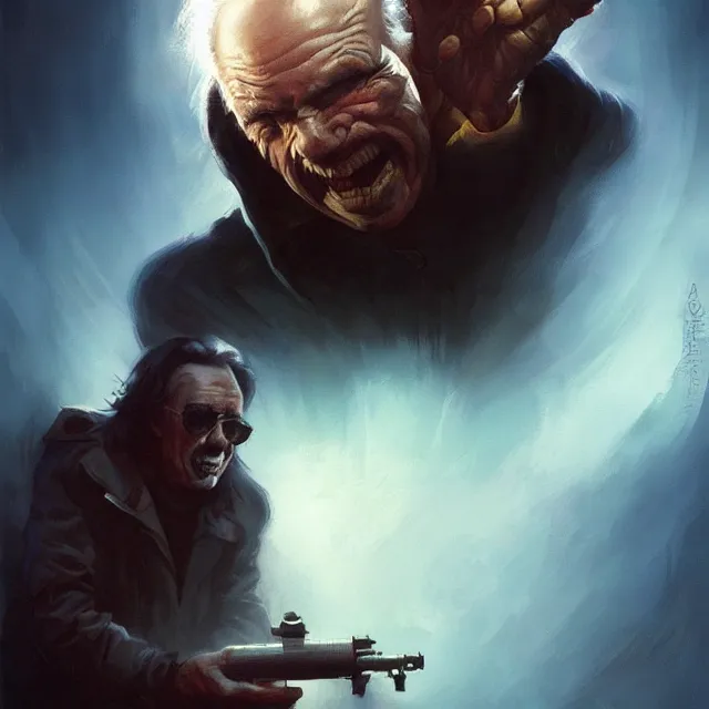 Image similar to the thing john carpenter by stanley artgerm lau, wlop, rossdraws, frank frazetta, andrei riabovitchev, marc simonetti