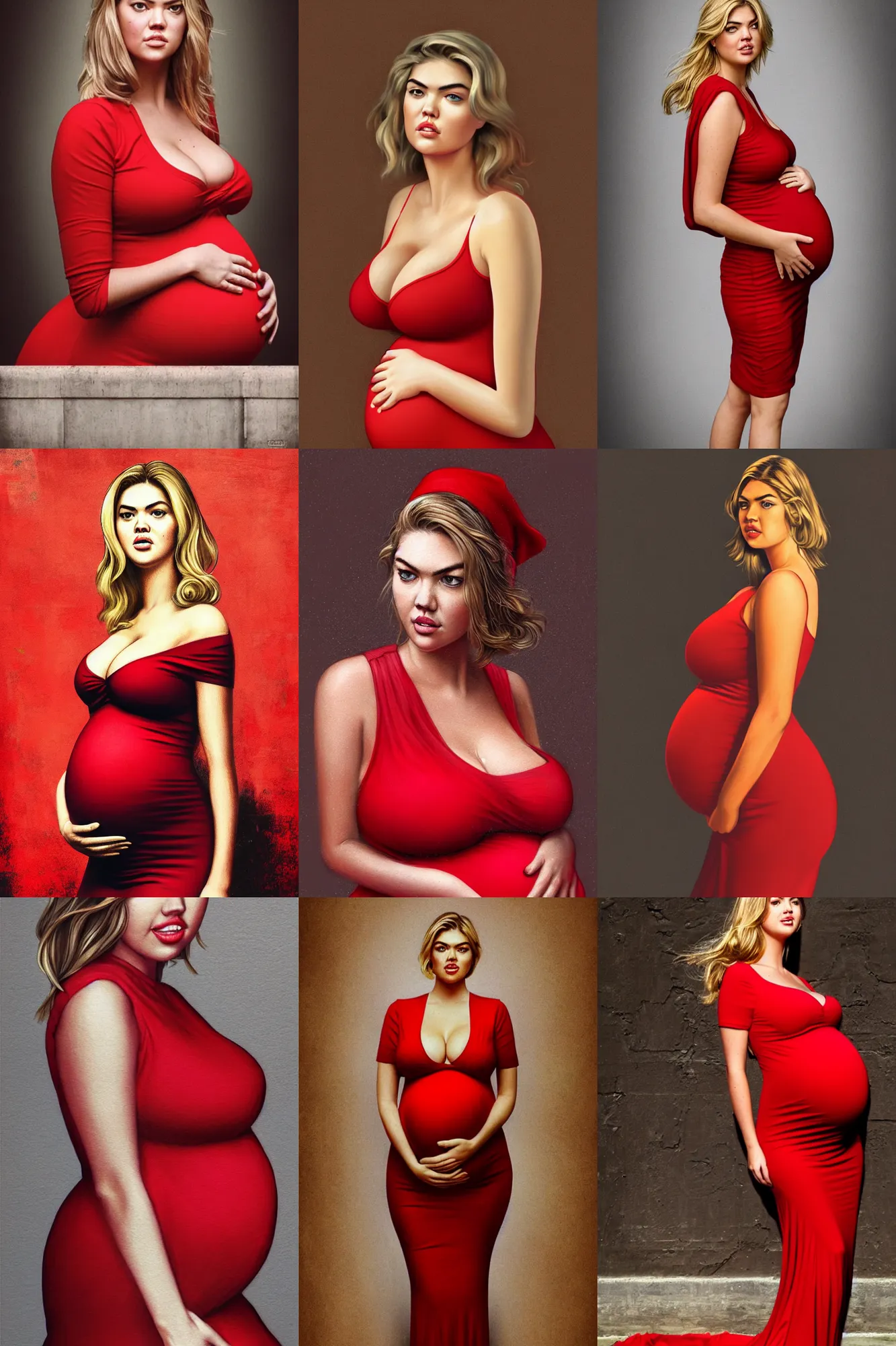 Photos from Kate Upton's Pregnancy Style
