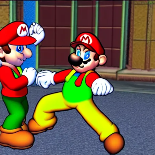 mario vs luigi nel calcio