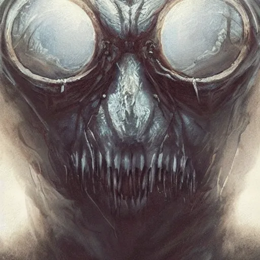 Image similar to a hyper realistic portrait painting of the mothman, glowing eyes, creepy, backlight, horror vibe, real, realistic lighting in the style of greg rutkowski,