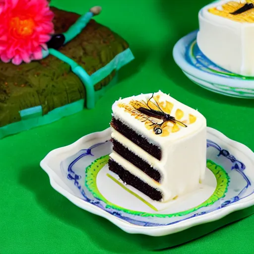 Image similar to photo of an insect - flavored cake