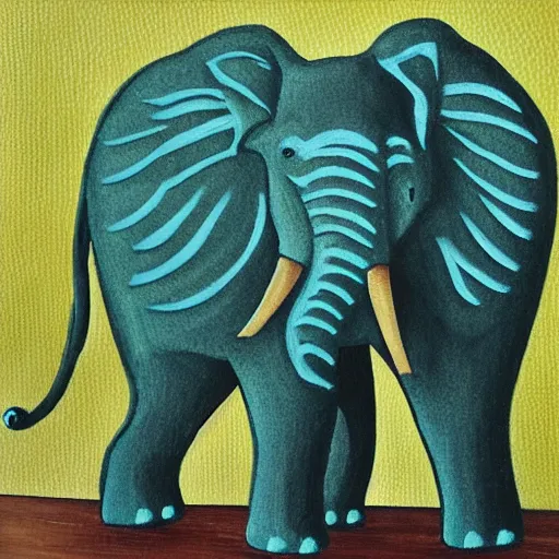 Image similar to green elephant