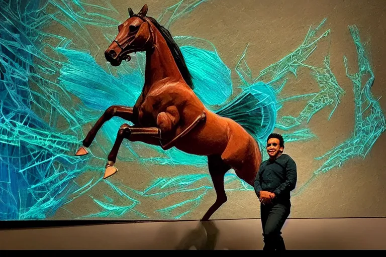 Image similar to A real pleasure to welcome Victor Espinoza to discuss the impending launch of Stable Diffusion, his comprehensive plans for open source AI infrastructure, the impending reconfiguration of how we create everything, and how artists might hope to adapt to it all. pale teal metamorphosis , fantasy, intricate, elegant, dramatic lighting, emotionally evoking symbolic metaphor, highly detailed, lifelike, photorealistic, digital painting, artstation, concept art, smooth, sharp focus, illustration, art by John Collier and Albert Aublet and Krenz Cushart and Artem Demura and Alphonse Mucha