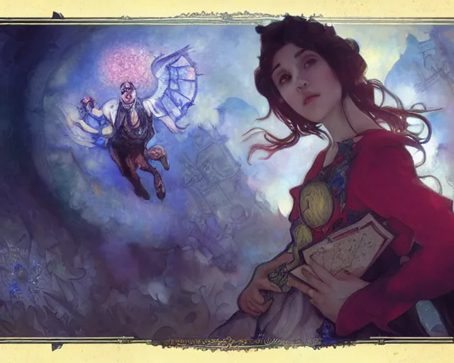 Image similar to photography of marc chagall, deep focus, d & d, fantasy, intricate, elegant, highly detailed, digital painting, artstation, concept art, matte, sharp focus, illustration, hearthstone, art by artgerm and greg rutkowski and alphonse mucha