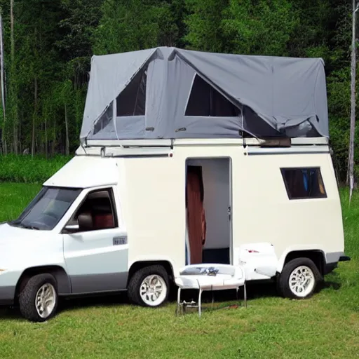 Image similar to camper shaped like a watsr closet toilette