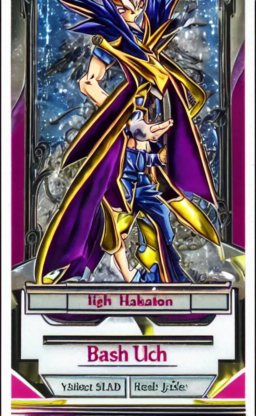 Prompt: the front of a trading card, high details, high resolution, yugioh style