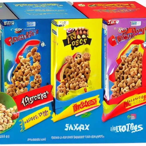 Image similar to a box of cereal but it’s a video game