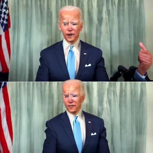 Image similar to joe biden as mr. clean