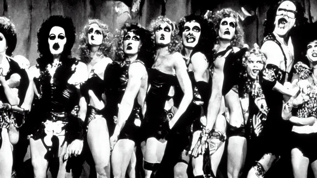 Image similar to Rocky horror picture show