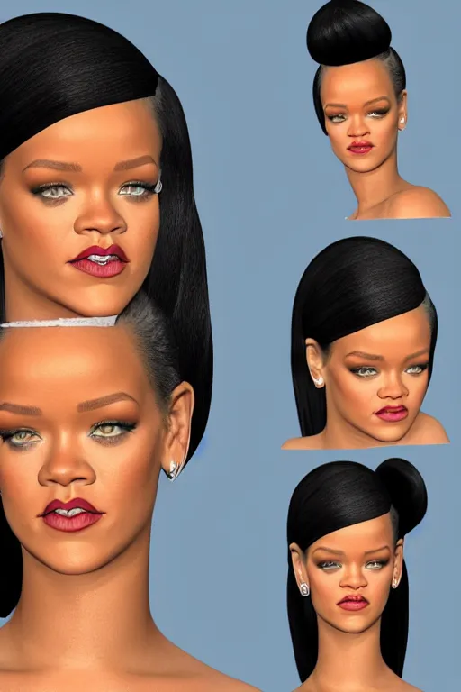 Rihanna 3d outlet