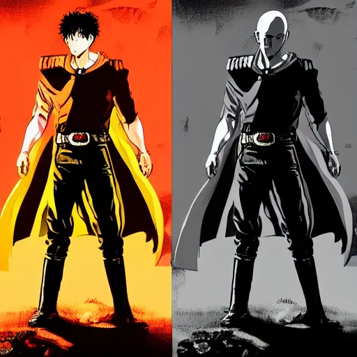 Physical vs digital. Wow. : r/OnePunchMan