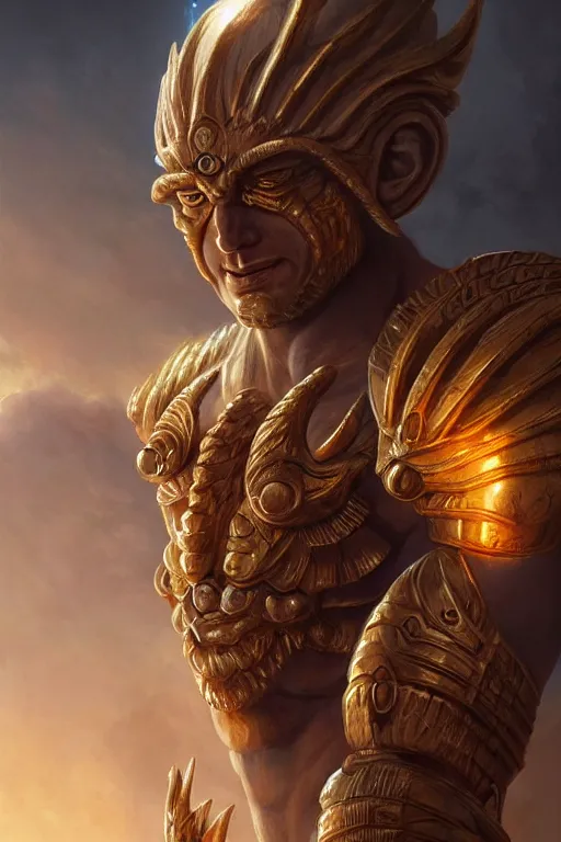 Image similar to apollo humanoid god of the sun, highly detailed, d & d, fantasy, highly detailed, digital painting, trending on artstation, concept art, sharp focus, illustration, art by artgerm and greg rutkowski and magali villeneuve