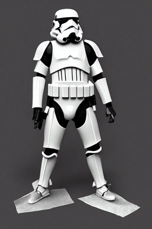 Prompt: stormtrooper samurai, photo realistic