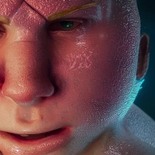 Image similar to hyperrealistic mixed media image of Patrick Star, stunning 3d render inspired art by István Sándorfi and Greg Rutkowski, perfect facial symmetry, realistic, highly detailed attributes and atmosphere, dim volumetric cinematic lighting, 8k octane extremely hyper-detailed render, post-processing, masterpiece,