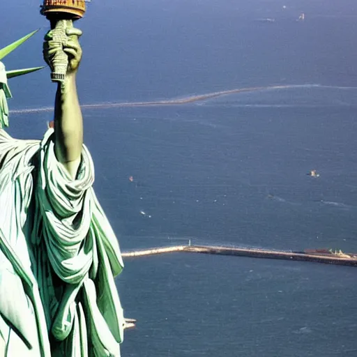 the statue of liberty giving a hug in christ redeemer | Stable ...