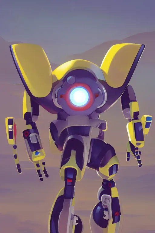 Image similar to metabots medabots medarotto medarot robot minimalist comics helmet mask neon cybereye, behance hd by jesper ejsing, by rhads, makoto shinkai and lois van baarle, ilya kuvshinov, rossdraws global illumination ray tracing hdr radiating a glowing aura