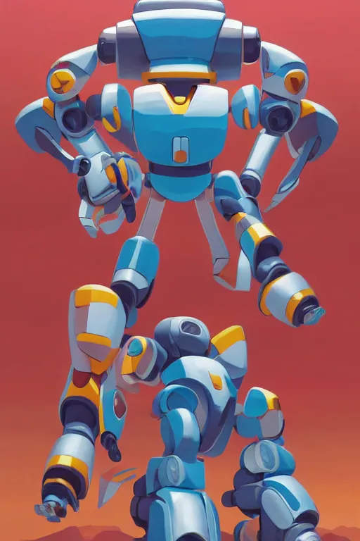 Image similar to metabots medabots medarotto medarot robot minimalist comics, behance hd by jesper ejsing, by rhads, makoto shinkai and lois van baarle, ilya kuvshinov, rossdraws global illumination ray tracing hdr radiating a glowing aura