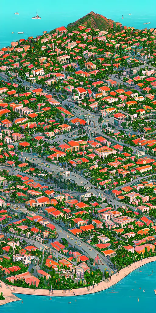 The City Of Santa Barbara Digital Art Very Cute Stable Diffusion   05f2ed007ee81186a258de59741473faaaf0a7ba 2000x2000.webp