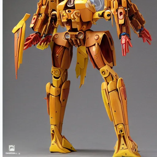 Image similar to futuristic nymphaea mecha waterlily upper body, beefy arms, flower claws, sepals forming helmet, floral details, nymphaea, 8 k hd resolution, barbatos gundam with floral inlay, bandai box art, star wars, makoto kobayashi, frank gehry, raymond swanland