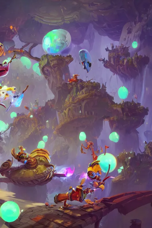 Rayman Legends' design philosophy: breathe life into concept art - Polygon