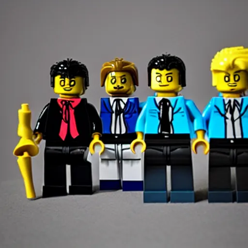 Image similar to reservoir dogs lego set