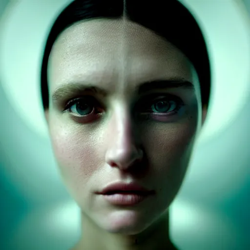 Image similar to portrait of a beautiful ghostly haunting female, depth of field, zeiss lens, detailed, symmetrical, centered, fashion photoshoot, by annie leibovitz and steve mccurry, david lazar, jimmy nelsson, breathtaking, 8 k resolution, extremely detailed, beautiful, establishing shot, artistic, hyperrealistic, beautiful face, octane render