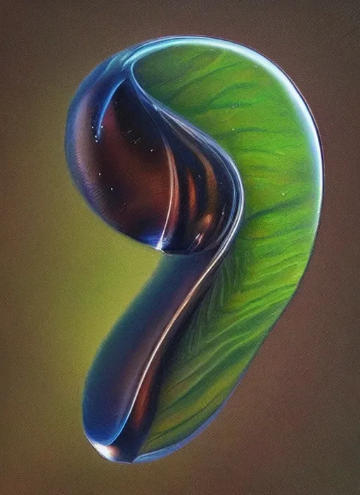 Prompt: portrait of a stunningly beautiful water drop, art by * * * * * * * * * * * * * *