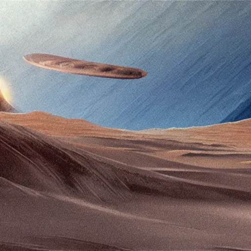 Prompt: concept art of the movie dune