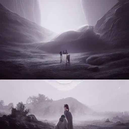 Prompt: offhand by georg jensen, by emile galle, by jessica rossier nacreous. a beautiful art installation. every conversation between friends or lovers creates its own easy or awkward rhythms, hidden talk that runs like a subterranean river under even the most banal exchange.