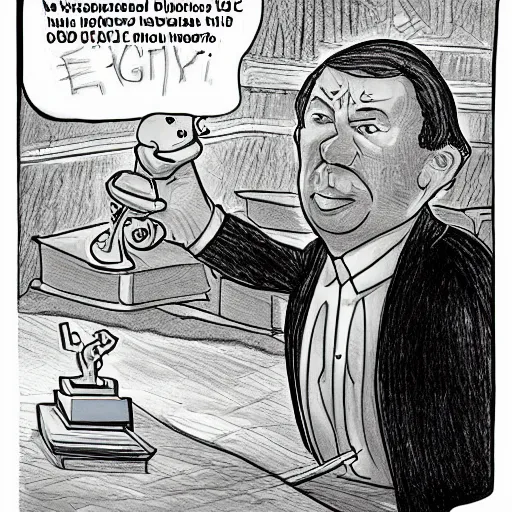 Image similar to political cartoon, award winning, masterpiece