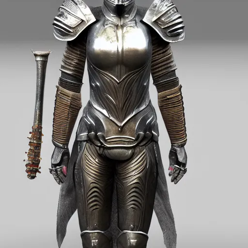 highly detailed female armor , 4k , HD