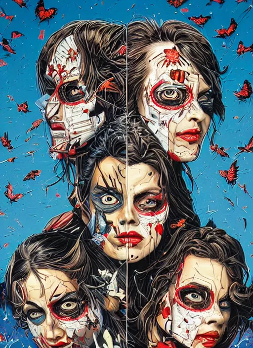 Image similar to the dead of night, by Sandra Chevrier and Dan Mumford