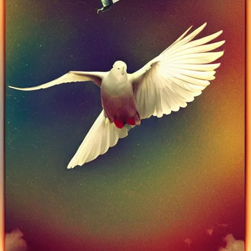 Image similar to dove!!!!!!!!, wings, flying, ascending, earth, curvature, photography, space, atmosphere, atmospheric, epic