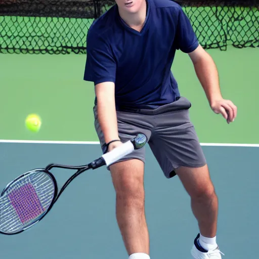 Image similar to harry potter playing tennis