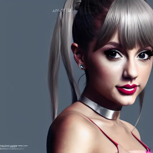 Prompt: Ariana Grande cosplaying as Taylor Swift, 8k octane render, by Artgerm, deviantart