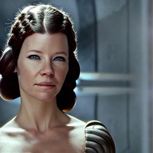 Image similar to Evangeline Lilly as Princess Leia