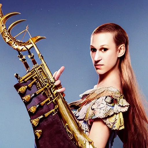 Image similar to joanna newsom in final fantasy