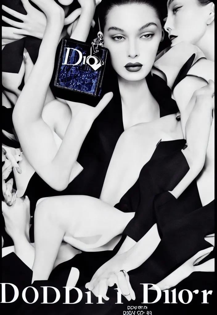 Image similar to Dior advertising campaign poster.